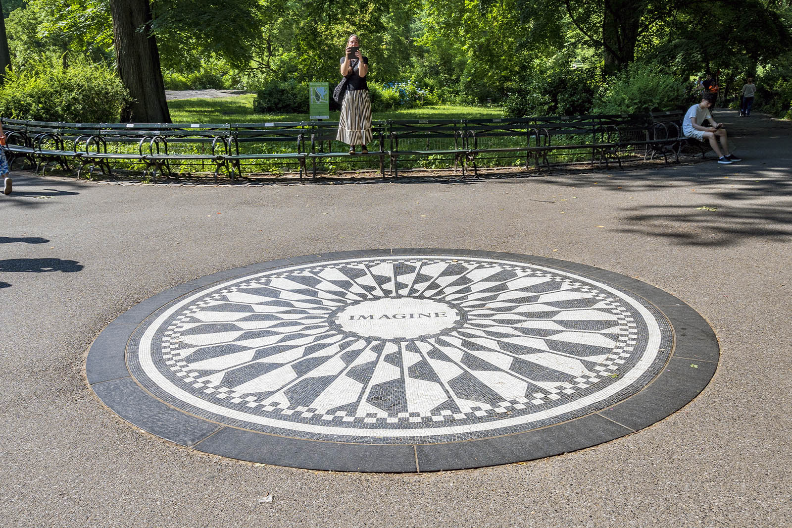 Strawberry fields Central Park